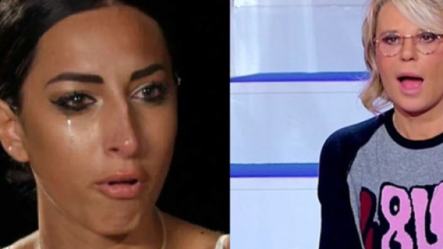 In foto Francesca Sorrentino e Maria De Filippi &copy; Mediaset.