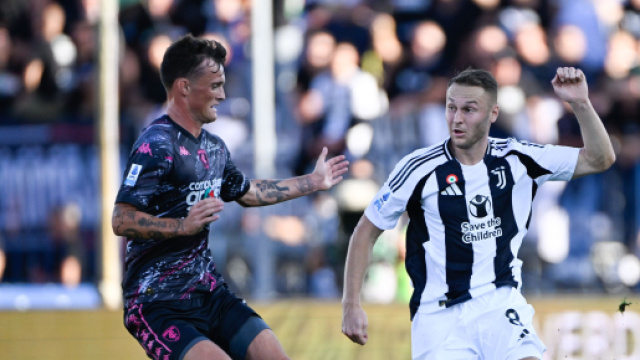 Teun Koopmeiners, centrocampista della Juventus nella gara Empoli-Juve, stagione 2024/25. Foto &copy; Juventus.