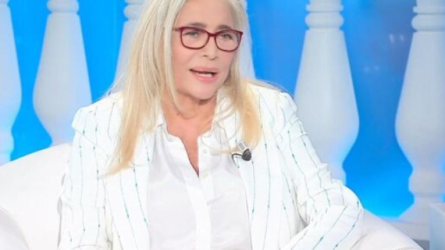 In foto Mara Venier, screenshot &copy; Rai 1.