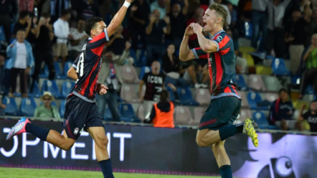 Jonathan Silva ed Enrico Oviszach - &copy; Facebook / FcCrotone