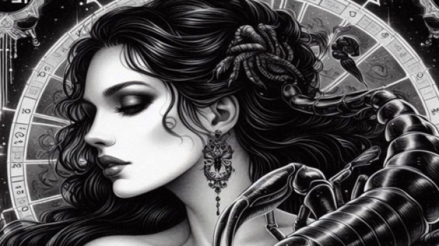 Segno dello Scorpione generato con &copy; AI Copilot