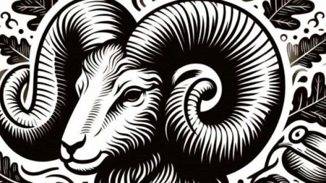 Segno zodiacale dell'Ariete- &copy; Bing AI