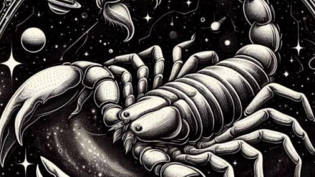 Segno zodiacale dello Scorpione- &copy; Bing IA.