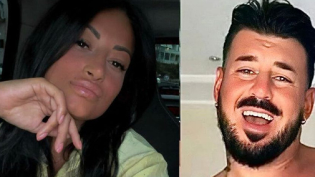 Alessia Pascarella e Lino Giuliano - screenshot &copy; Instagram.