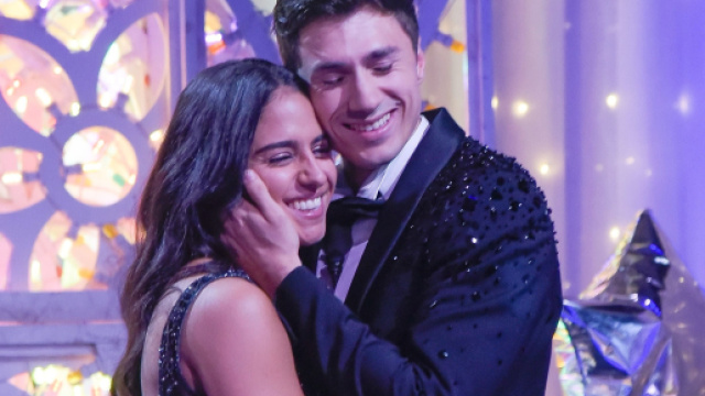 Mirko Brunetti e Perla Vatiero - immagine di repertorio (&copy; Grande Fratello/Mediaset).