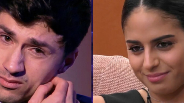 Mirko Brunetti e Perla Vatiero - screenshot &copy; Canale 5.