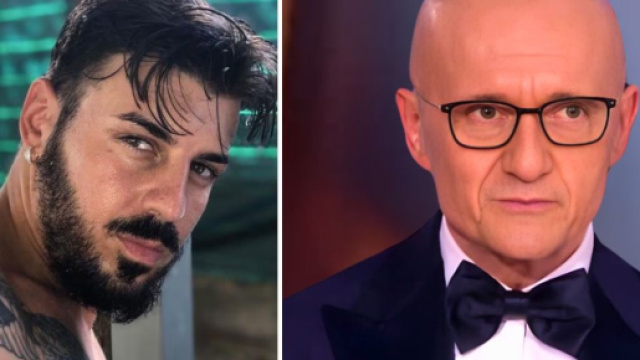 Lino Giuliano e Alfonso Signorini - screenshot &copy; Instagram/Canale 5.