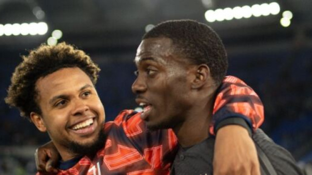 Weston McKennie e Timothy Weah, giocatori Juventus &copy;️ foto presa da X Juventus