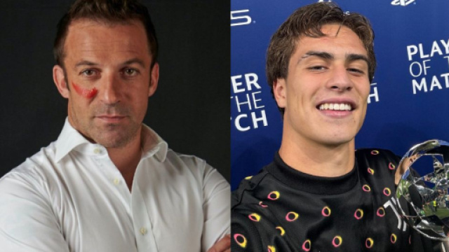 Alessandro Del Piero e Kenan Yildiz &copy; X/Juventus FC