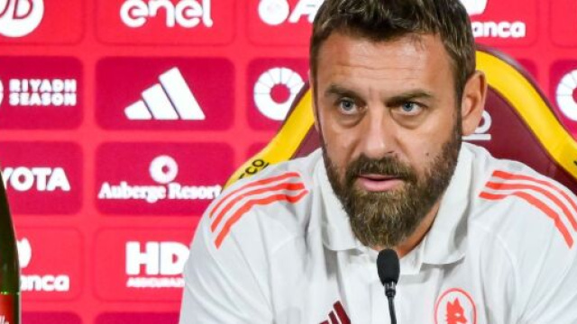 Daniele De Rossi, allenatore della Roma. Foto &copy; AS Roma