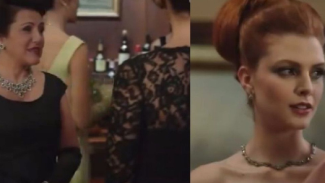 In foto Lavinia e Odile de Il Paradiso delle signore &copy; Rai.