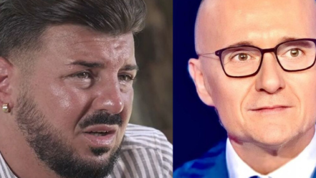 Lino Giuliano e Alfonso Signorini - screenshot &copy; Canale 5
