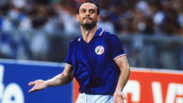 Salvatore Schillaci - immagine di repertorio &copy; Nazionale Azzurra