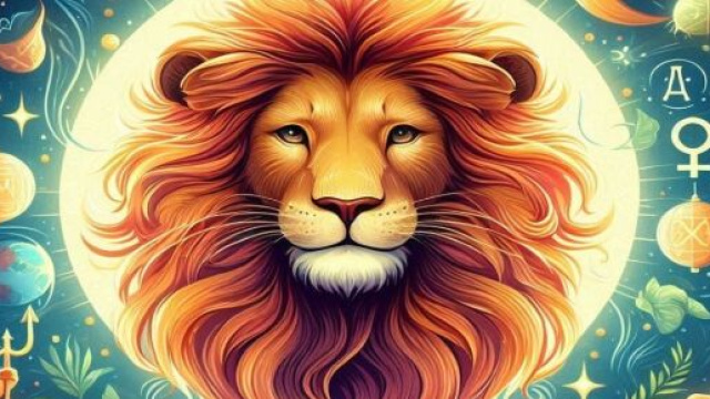 Segno del Leone generato con &copy; AI Copilot.