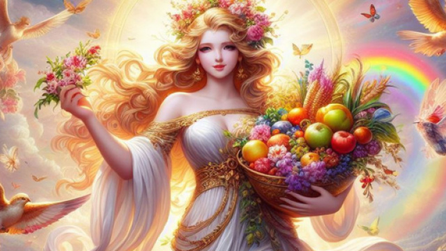 Dea della buona fortuna - &copy; Bing IA