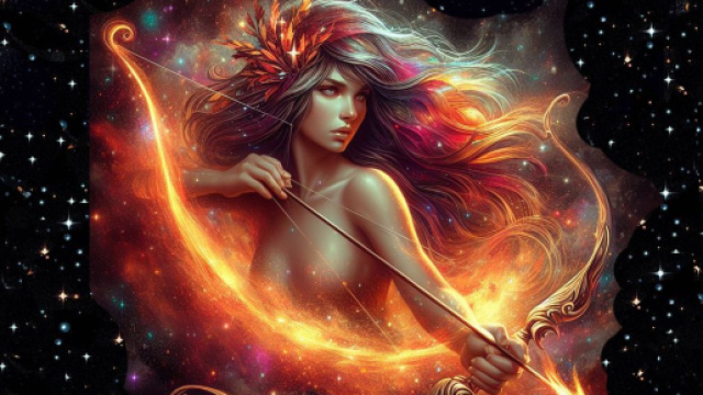 Segno zodiacale del Sagittario - &copy; Bing IA.