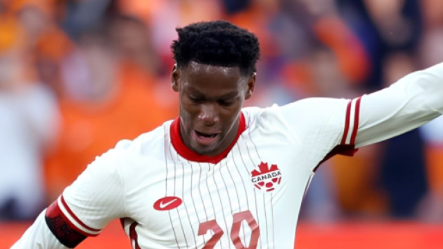 Jonathan David con la maglia del Canada &copy; profilo Instagram jodavid