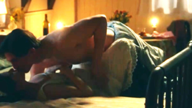Maria e Salvador danno sfogo alla loro passione, screenshot &copy; La Promessa