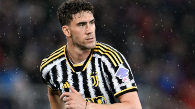 Dusan Vlahovic, attaccante della Juventus. Foto &copy; Juventus FC