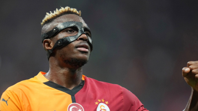 Victor Osimhen, attaccante del Galatasaray. Foto &copy; Galatasaray