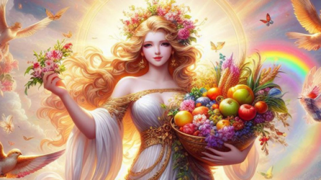 Dea della buona Fortuna - &copy; Foto generata con Bing IA