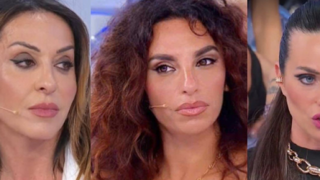 Tiziana Riccardi, Emanuela Malavisi e Giulia Vacca - screenshot &copy; Canale 5.