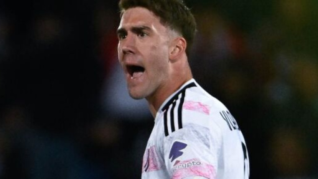 Dusan Vlahovic, attaccante della Juventus. Foto &copy; Juventus FC