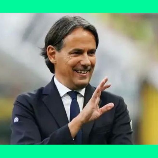 L'allenatore dell'Inter Simone Inzaghi e quello dell'Atalanta Gian Piero Gasperini.