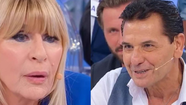 Gemma Galgani e Valerio - screenshot &copy; Canale 5.