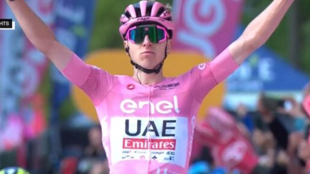 Tadej Pogacar - Screenshot &copy; Eurosport