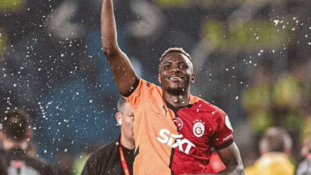 Victor Osimhen, attaccante del Galatasaray. Foto &copy; profilo X/Osimhen