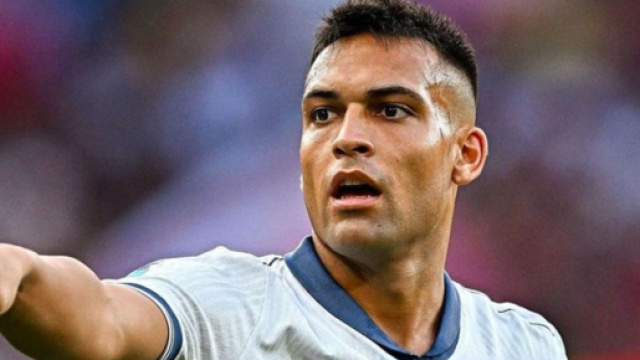 Lautaro in azione con la maglia dell'Inter - &copy; Instagram Lautaro.