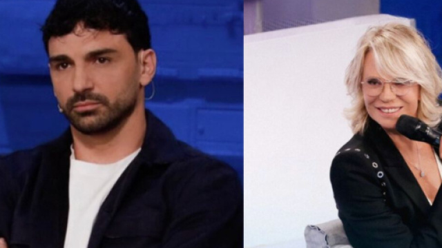 Raimondo Todaro e Maria De Filippi - screenshot &copy; Canale 5.
