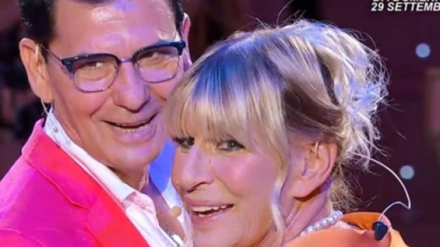 Gemma Galgani e Valerio - screenshot &copy; Canale 5