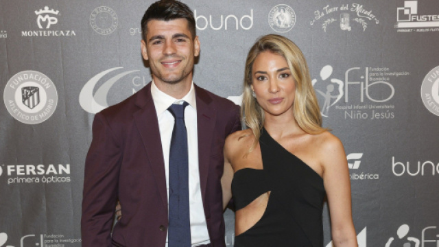 Alvaro Morata e Alice Campello &copy; Instagram