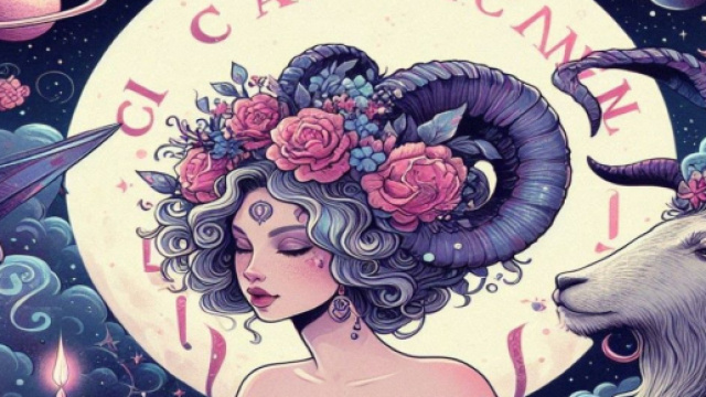 Segno del Capricorno generato con &copy; AI Copilot.