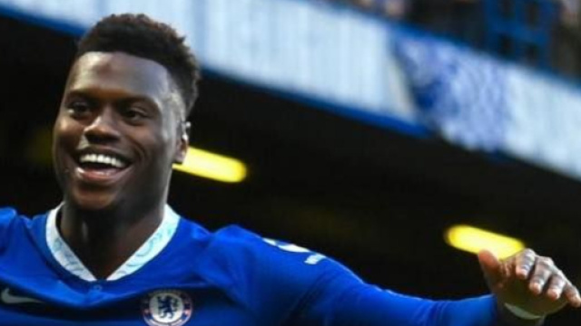 Badiashile del Chelsea esulta &copy; Facebook