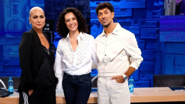 In foto Alessandra Celentano Deborah Lettieri Emanuel Lo &copy; Mediaset.