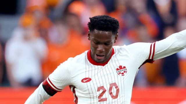 Jonathan David con la maglia del Lille &copy; profilo Instagram jodavid