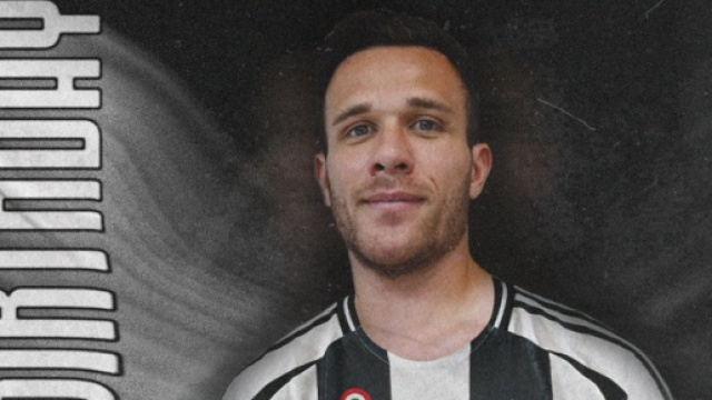 Arthur, centrocampista della Juventus. Foto &copy; Juventus