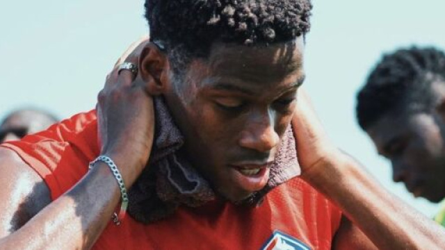 Jonathan David, attaccante del Lille - Foto &copy; X/David.