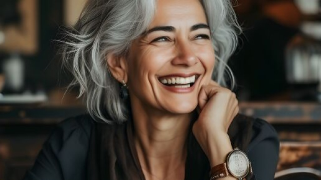 Donna sorridente - Foto &copy; Pixabay.