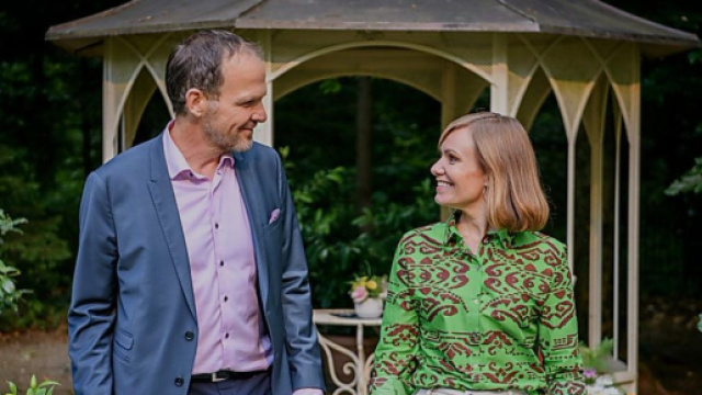 Markus e Katja in una scena di Tempesta d'amore &copy; Rete 4.