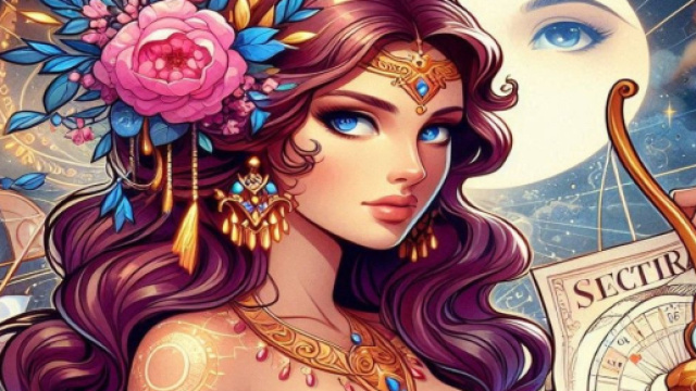 Segno del Sagittario generato con &copy; AI Copilot