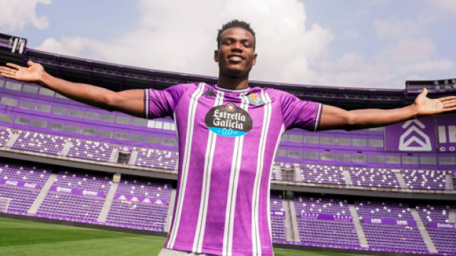 Juma Bah, difensore del Real Valladolid - &reg; Real Valladolid