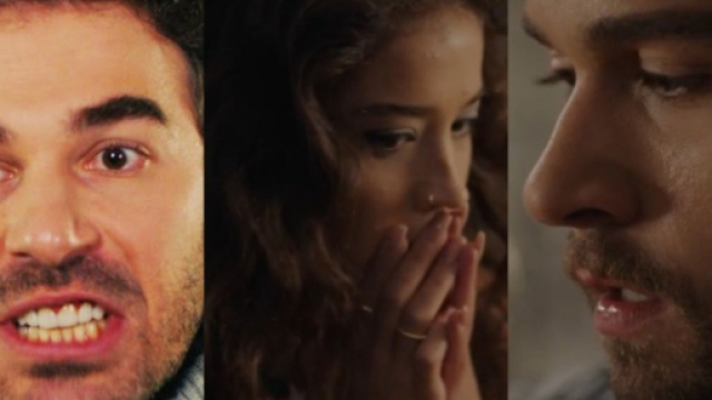 Ozan, Lara e Kaan - screenshot &copy; Tradimento.