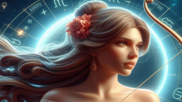Segno del Sagittario generato con &copy; AI Copilot