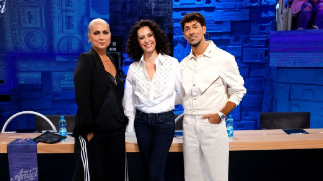Alessandra Celentano, Deborah Lettieri ed Emanuel Lo - &copy; Amici.