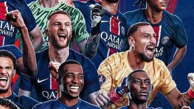 Donnarumma esulta con il Paris Saint Germain profilo pagina PSG &copy;