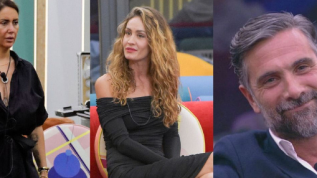 Jessica Morlacchi, Helena Prestes e Luca Calvani - screenshot &copy; Mediaset.